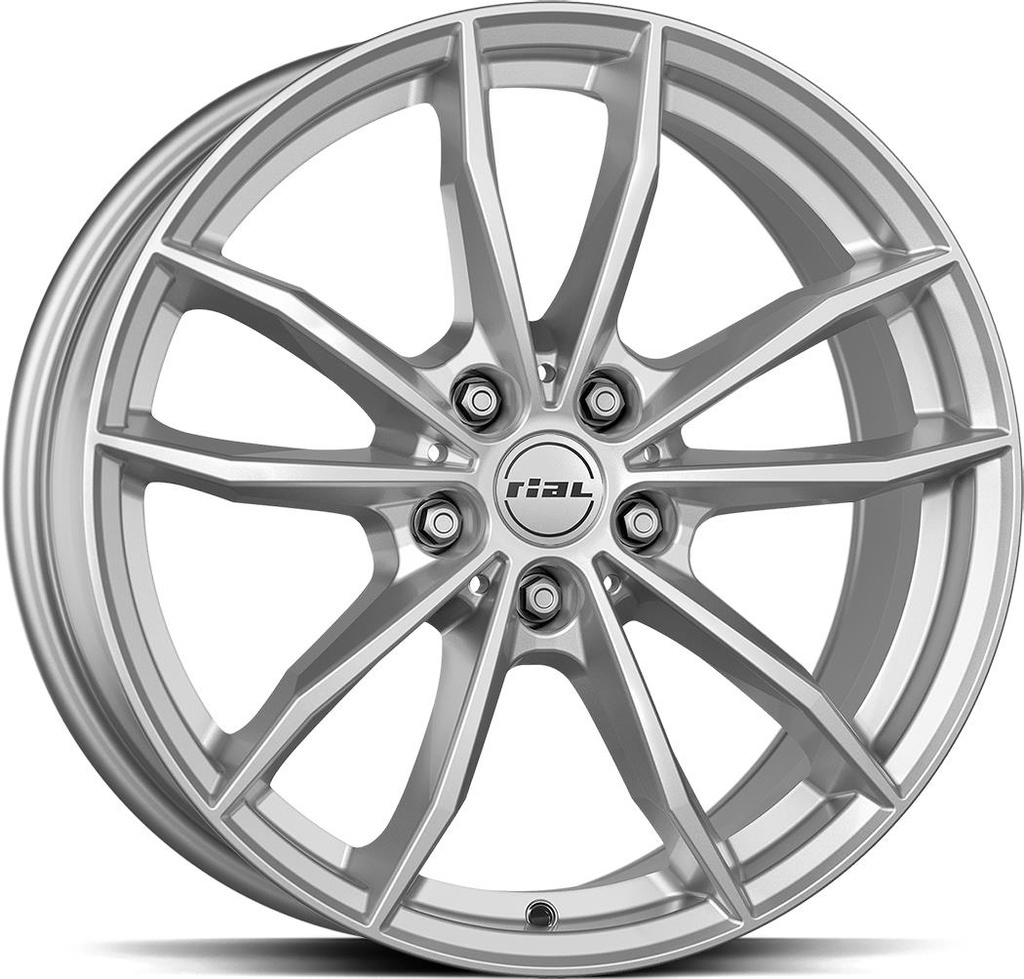 RIAL X12 POLAR SILV 7.5x18 5/112 ET46 CB57.1