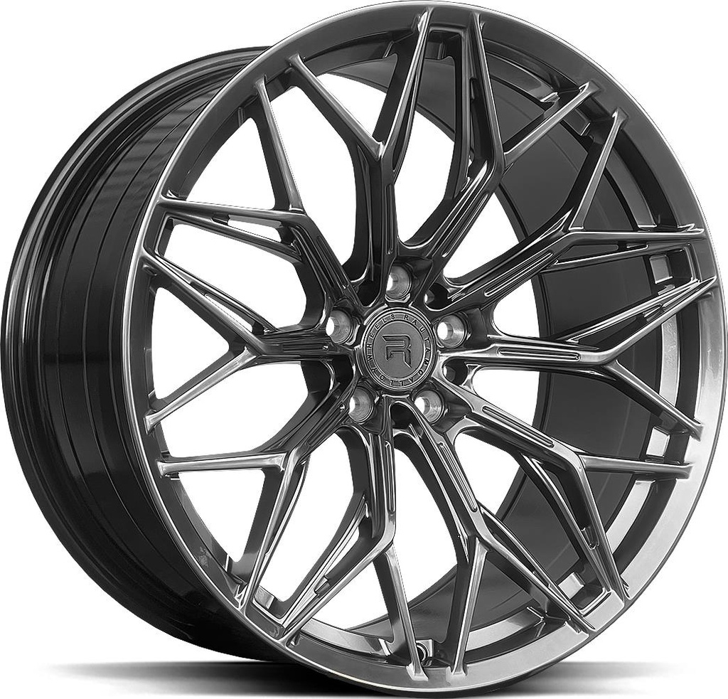 R-SERIES R18 HYPER SILV BLACK 8.5x19 5/120 ET32 CB72.6
