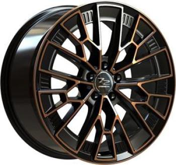 FONDMETAL 1972 BLACK CLEARCOAT MATT BRONZE MACHINED  5X112 9x21 9/21 ET38 CB66.6