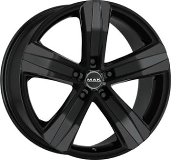 MAK STONE 5 GLOSS BLACK 7,5X 7.5x18 5/18 ET50 CB65.1
