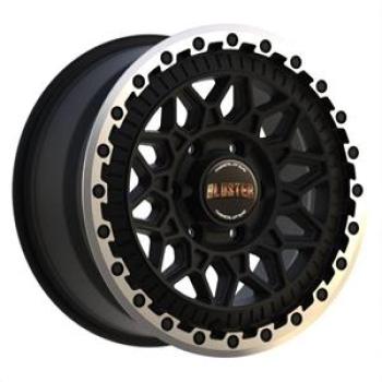 FONDMETAL BLUSTER MATT BLACK MACHINED LIP  6X130 8x18 8/18 ET50 CB84.1