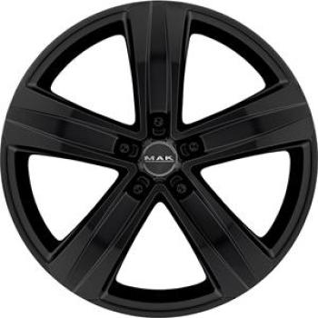 MAK STONE 5 GLOSS BLACK 7,5X 7.5x18 5/18 ET43 CB84.1