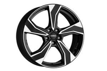 DEZENT KB DARK BLACK/POLISHED  5X 8x19 8/19 ET45 CB63.4