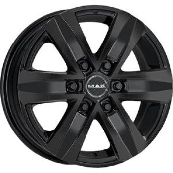 MAK STONE 6 GLOSS BLACK 8x18 8/18 ET35 CB106.1