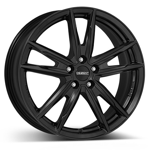 DEZENT KF BLACK 6.5x17 5/100 ET48 CB57.1