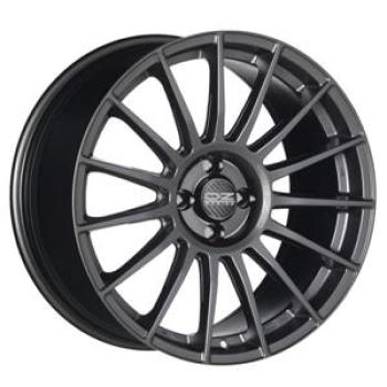 OZ RACING SUPERTURISMO LM MATT GRAPHITE SILVER LETTERING  5X112 8x18 8/18 ET45 CB66.6
