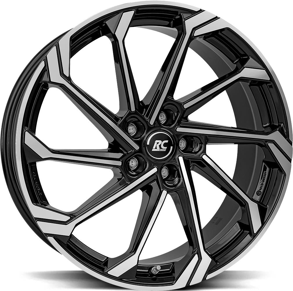BROCK RC36 BLACK FULL POL 7.5x20 5/114.3 ET40 CB66.6