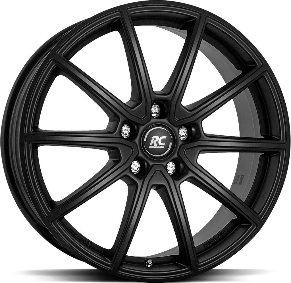 BROCK RC32 SATIN BLACK MATT 7.5x17 5/112 ET49 CB57.1