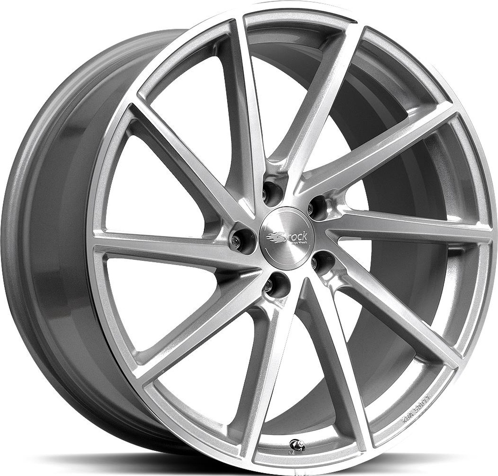 BROCK B37 CRYSTAL SILV POL 9x20 5/120 ET47 CB72.6