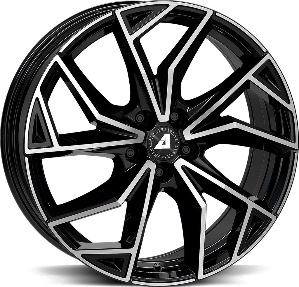 ALUTEC ADX.02 DIAM BLACK POL 7.5x18 5/112 ET45 CB57.1