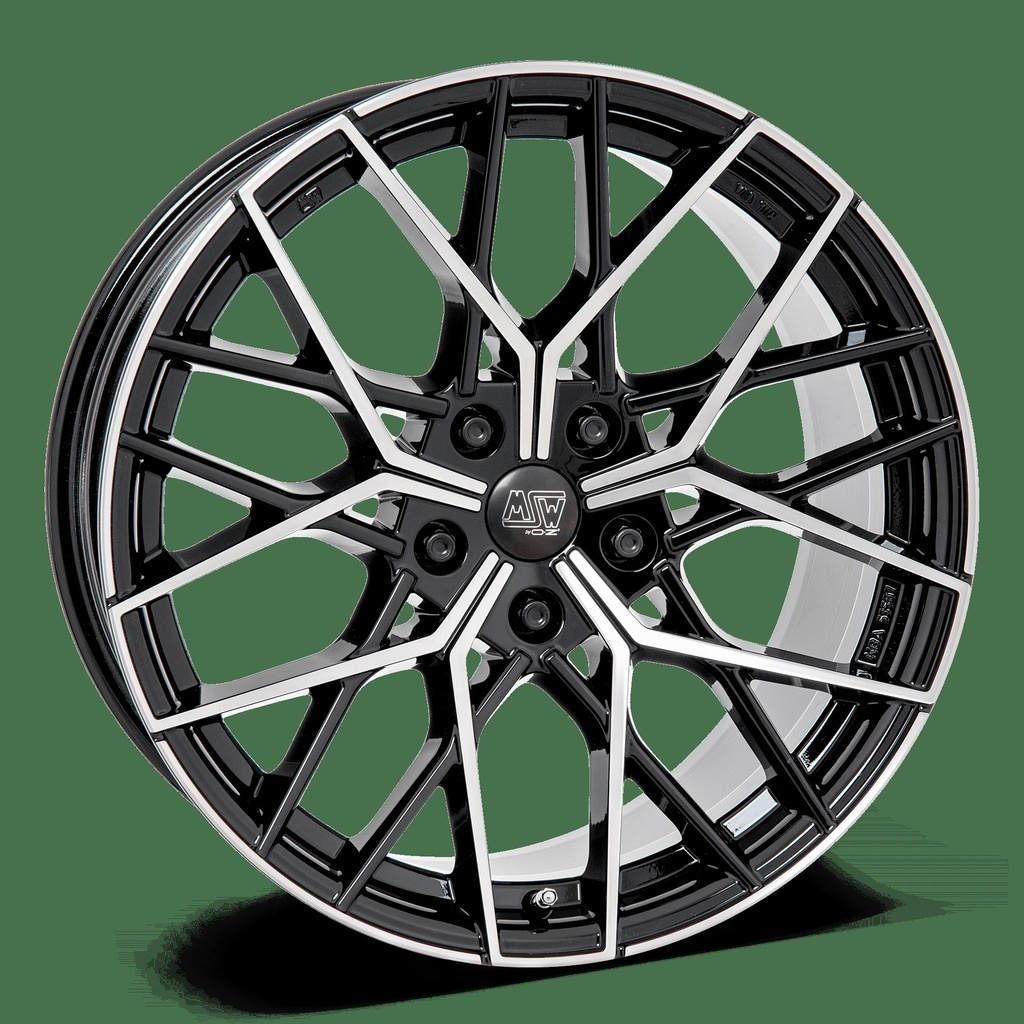 MSW 74 G.BLK/POL 8x18 5/112 ET28 CB73.1