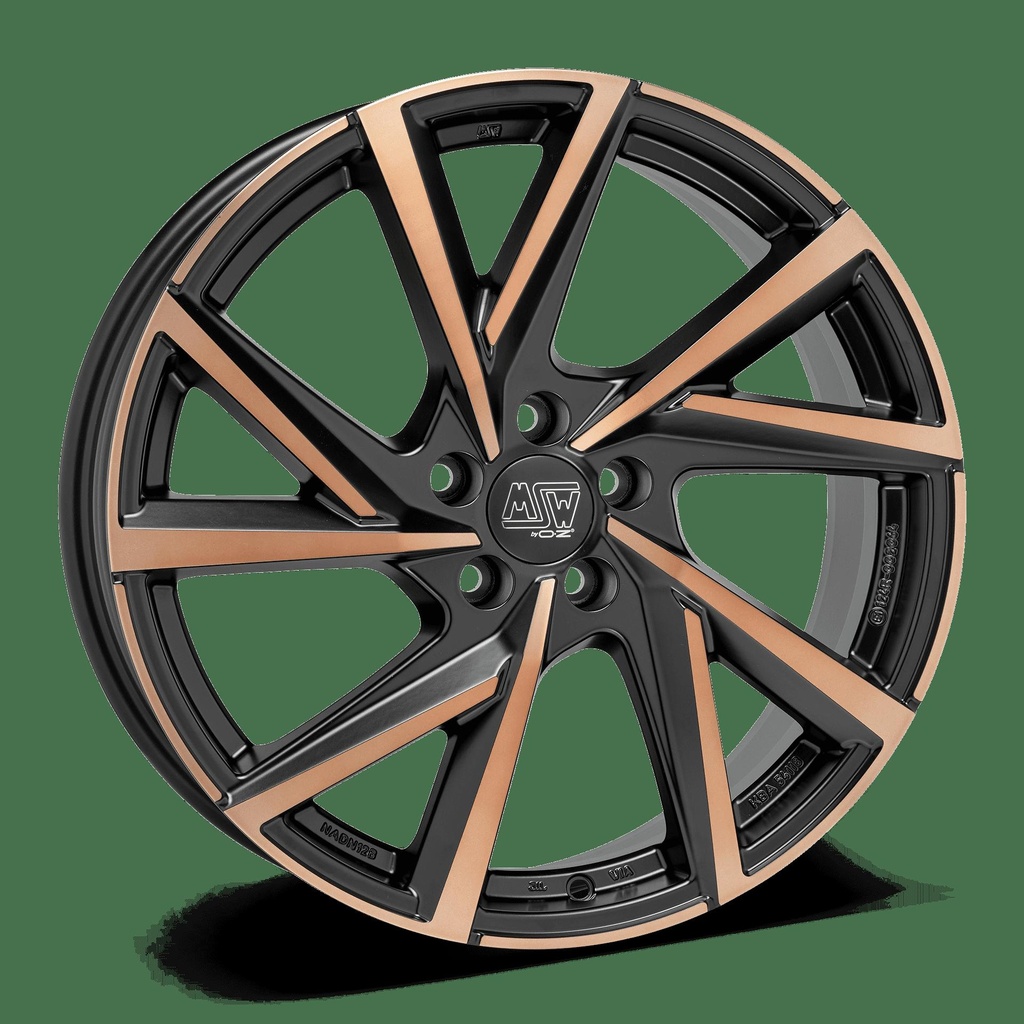 MSW 80 M.BLK/COPPER POL 8x18 5/112 ET40 CB57.1