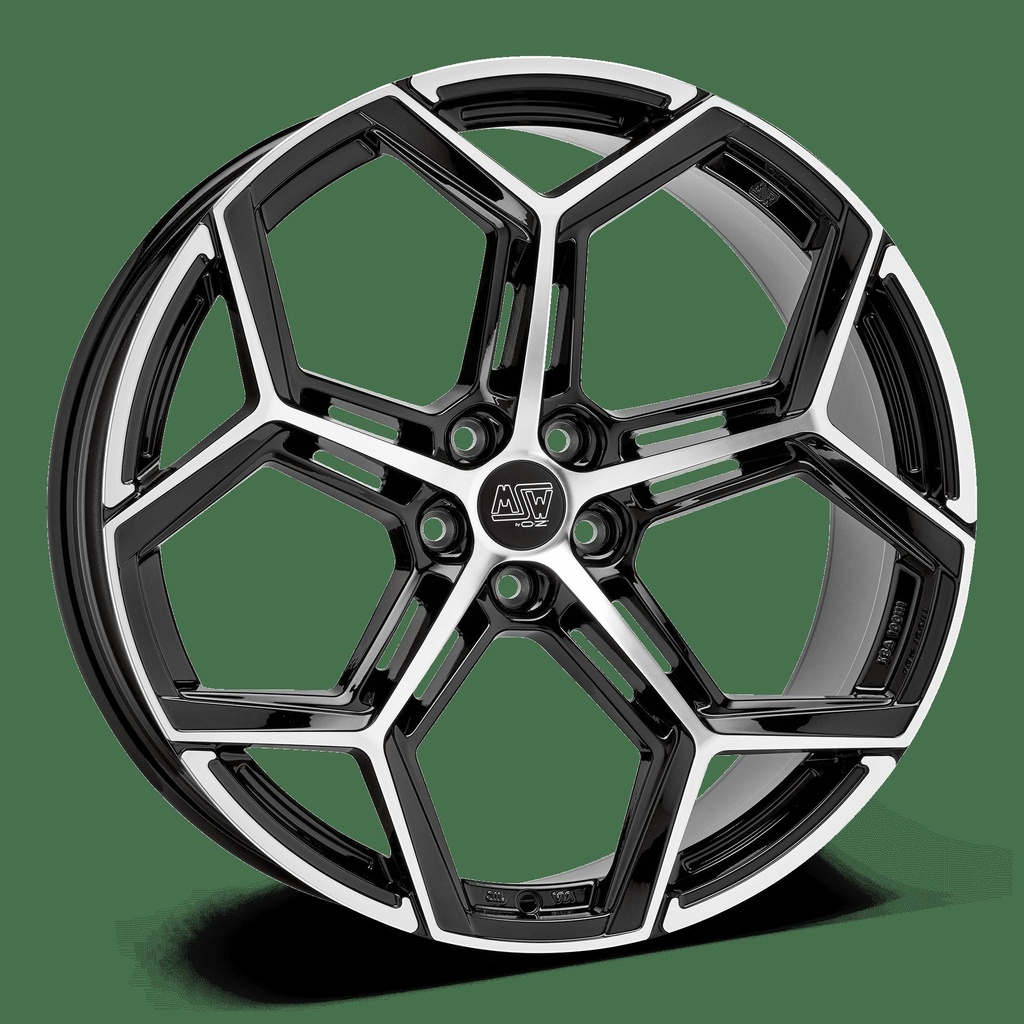 MSW 53 G.BLK/POL 10.5x22 5/112 ET19 CB66.6