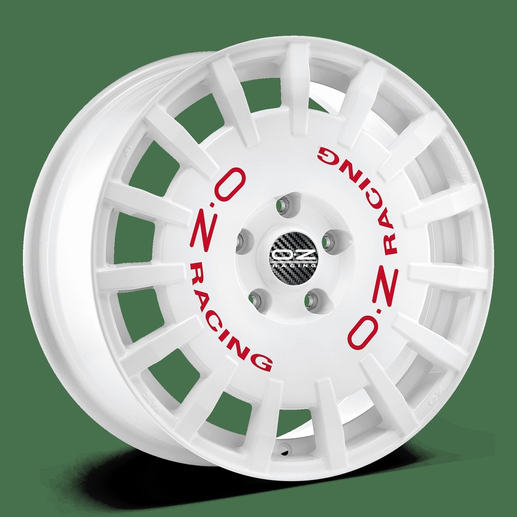 OZ RALLY RACING WHITE 8x18 5/112 ET45 CB75.1