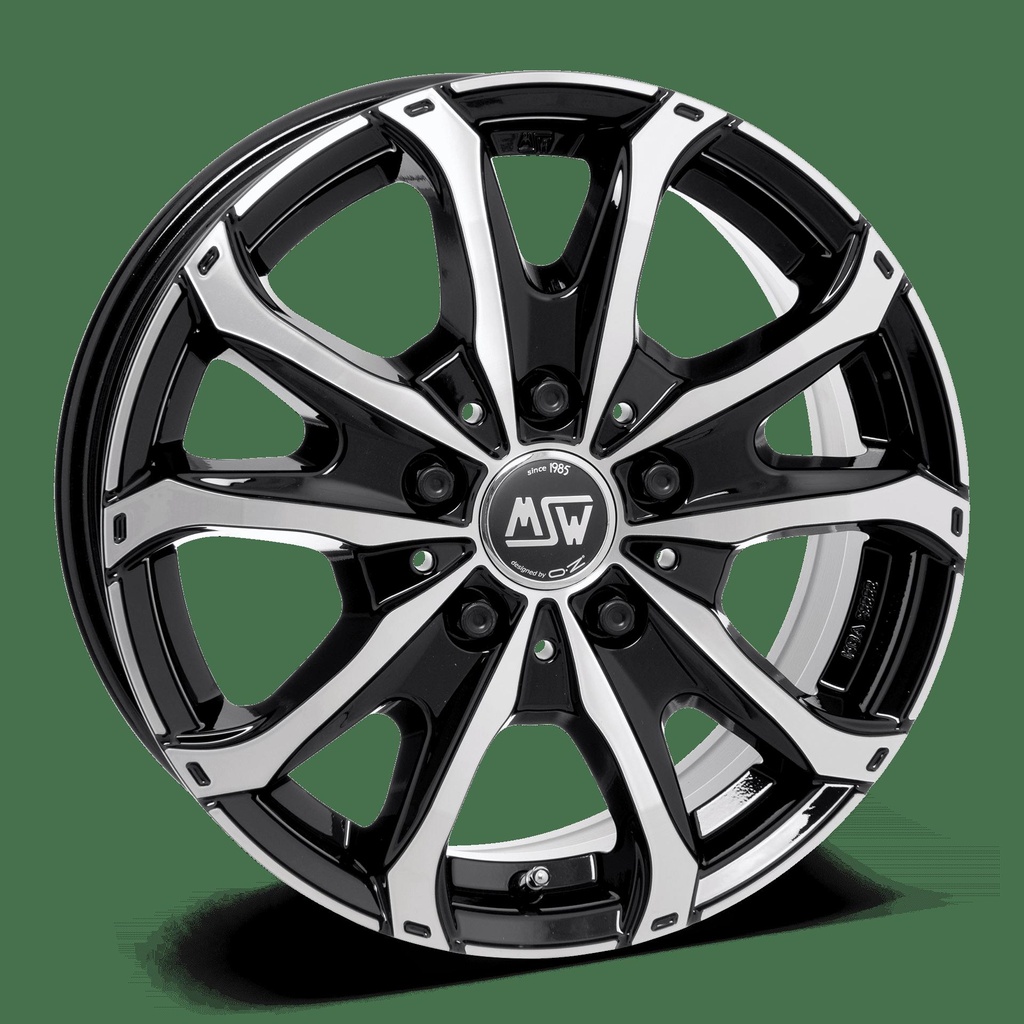 MSW 48 VAN BLK/POL | 6,5X16 5-120 E60 C65,1 R14 6.5x16 5/120 ET60 CB65.1