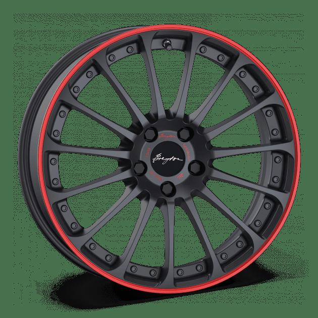 BREYTON MAGIC CW M.GREY/RED 7.5x18 5/112 ET48 CB66.5