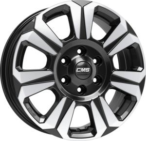 CMS C31 DIAMOND BLACK GLOSS 6.5x16 5/118 ET60 CB71.1