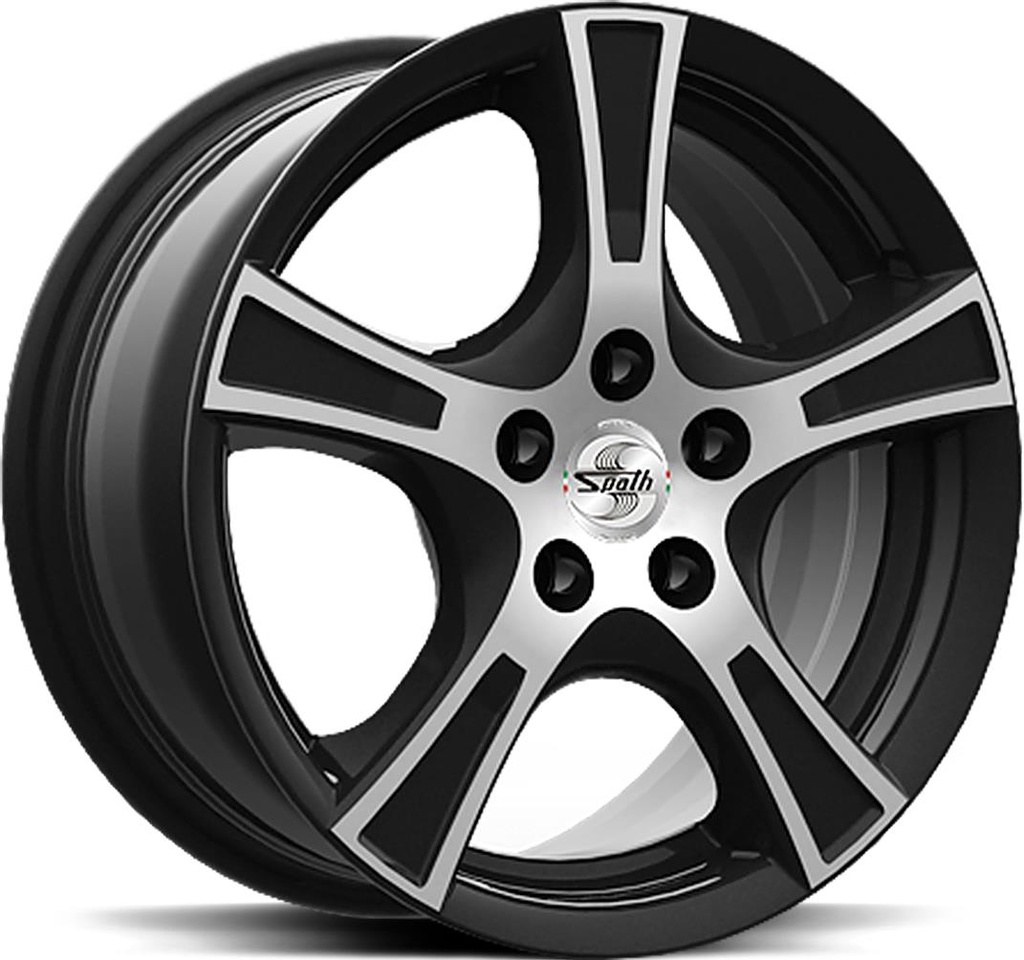 SPATH SP01 TRAILER BLACK MATT POL 5.5x14 4/100 ET30 CB56.6