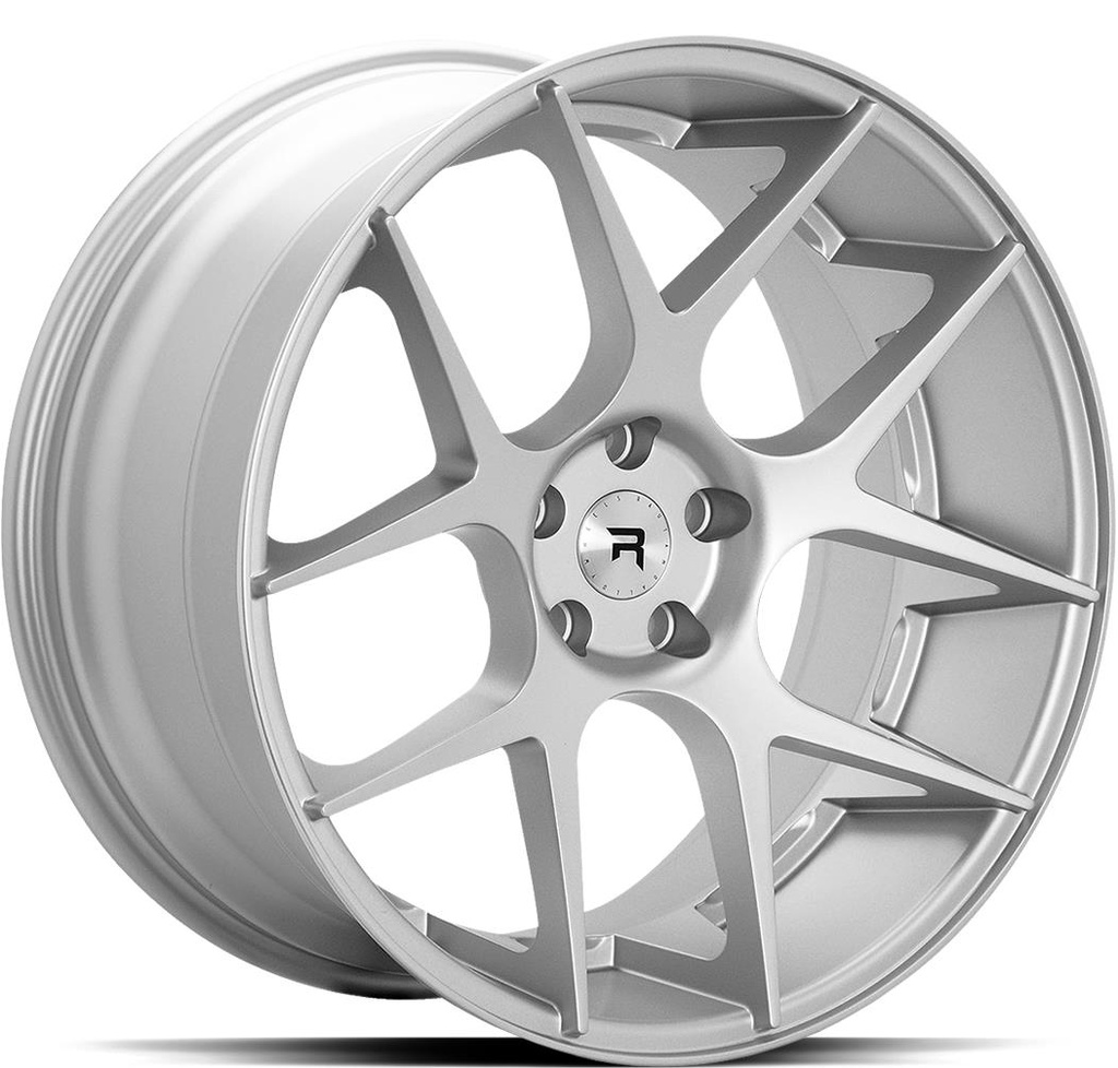 R-SERIES R2 SILVER 9.5x19 5/112 ET30 CB66.6