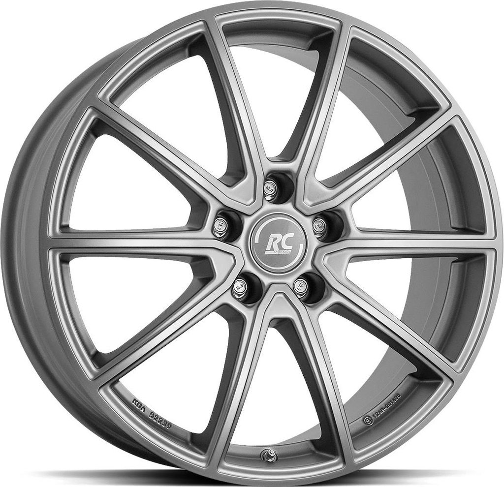 BROCK RC32 FERRIC GREY MATT 7x17 5/112 ET48.5 CB66.6