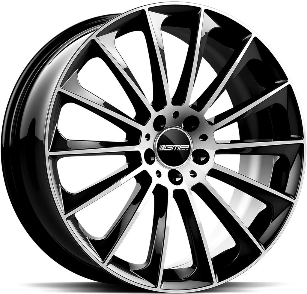 GMP STELLAR BLACK DIAM 8x18 5/112 ET38 CB66.6