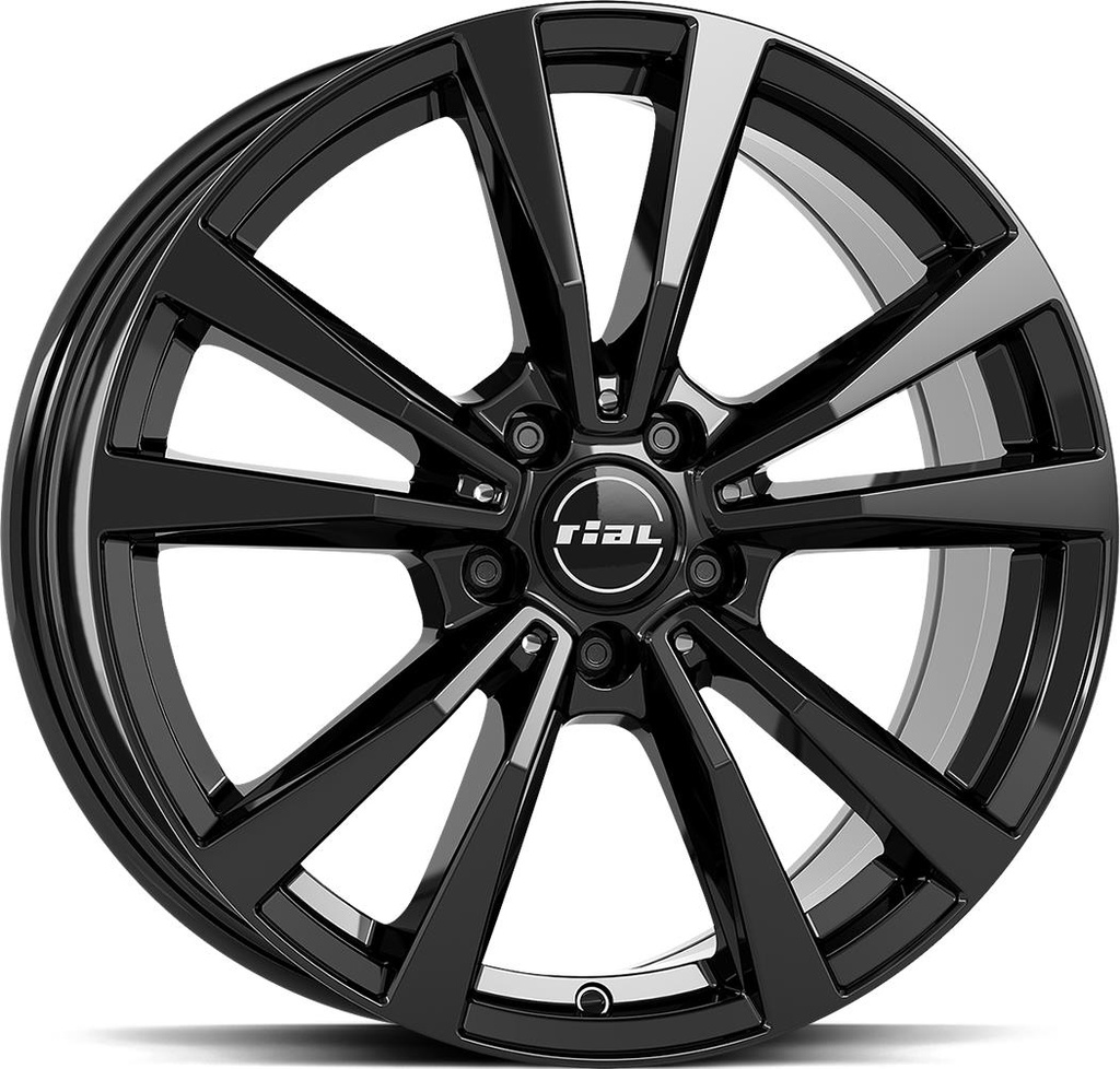 RIAL M12 DIAM BLACK 7x17 5/112 ET48.5 CB66.6
