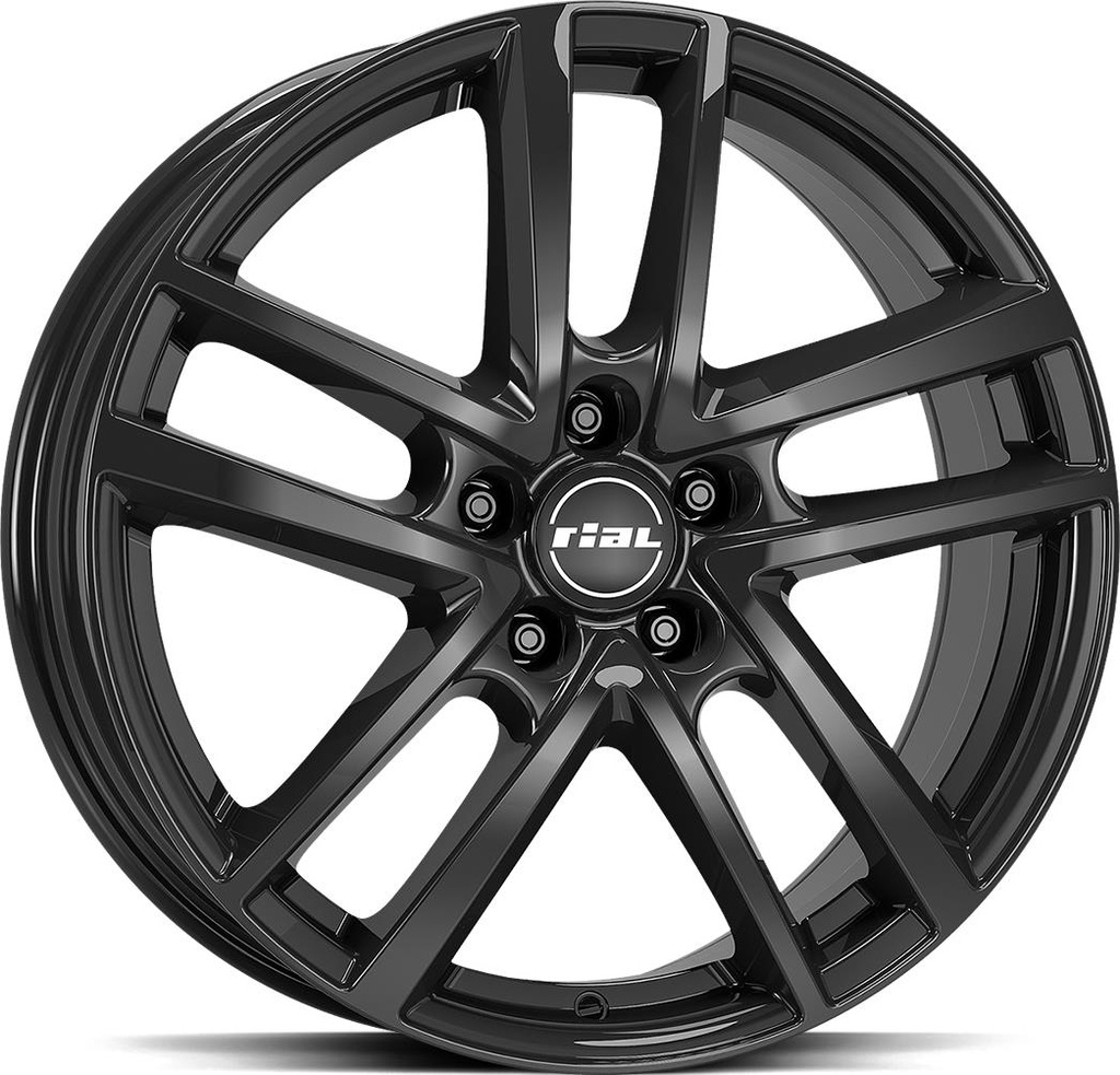 RIAL ASTORGA DIAM BLACK 7.5x18 5/112 ET45 CB57.1