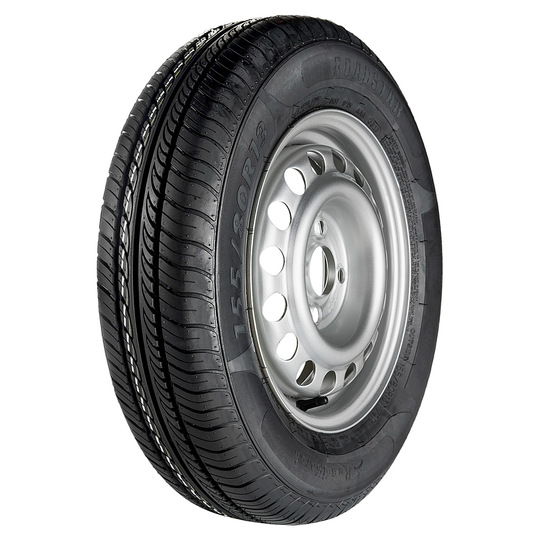 155/80R13 Peräkärryn rengas vanteella 4X13 4/100 ET30 CB57,1 KANTAVUUS 437KG