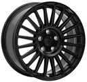 STATUSFÄLGAR D75 GLOSSBLACK 8x18 6/120 ET45 CB74.6