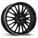 AEZ BERLIN BLACK/POLISHED LIP 8x19 8/19 ET40 CB66.6