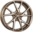 ALUTEC ADX.01 METALLIC-BRONZE FRONTPOLISHED  4X 7x17 7/17 ET32 CB65.1