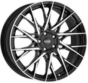 DOTZ FUJI DARK BLACK/POLISHED 7,5X1 7.5x18 5/18 ET48 CB70.1
