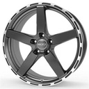 DOTZ MARINABAY DARK GUNMETAL/POLISHED LIP 8,5X1 8.5x19 5/19 ET45 CB70.1