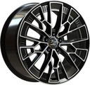 FONDMETAL 1972 GLOSSY BLACK MACHINED  5X112 9x20 9/20 ET41 CB66.6
