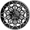 ANTERA A105 PIANO BLACK DIAMOND  5 10x21 10/21 ET30 CB66.6