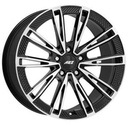 AEZ ALASKA DARK BLACK/POLISHED 11X2 11x20 11/20 ET60 CB71.6