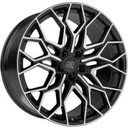 MSW 51 GLOSS BLACK FULL POLISHED 10X2 10x20 10/20 ET40 CB73.1