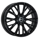 MAK KENT GLOSS BLACK 8,5X 8.5x20 5/20 ET43 CB72.6