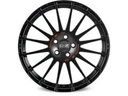 OZ RACING SUPERTURISMO GT MATT BLACK RED LETTERING  5X114 7x17 7/17 ET45 CB64.1