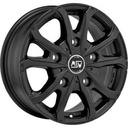 MSW 48 VAN MATT BLACK 7x16 7/16 ET46 CB65.1