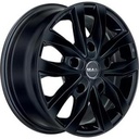 MAK LOAD 5 GLOSS BLACK 6,5X 6.5x16 5/16 ET55 CB71.1