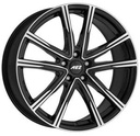 AEZ MONTREAL DARK BLACK/POLISHED 8x20 8/20 ET50 CB63.4
