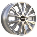 FONDMETAL PRO2 GLOSSY SILVER  6X1 6.5x16 5/16 ET54 CB84.1