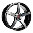 BARZETTA INVERNO BLACK POLISHED 8.5x19 5/112 ET30 CB66.6
