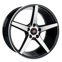 BARZETTA CAPITANO BLACK POLISHED 8.5x19 5/112 ET35 CB66.6