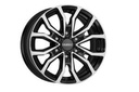 DEZENT KC DARK BLACK/POLISHED  6X 8x17 8/17 ET35 CB93.1