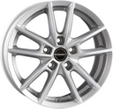 BORBET W CRYSTAL SILVER  5X 7x17 7/17 ET43 CB57.1