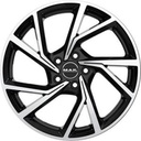 MAK KASSEL BLACK MIRROR 7,5X 7.5x18 5/18 ET38 CB76