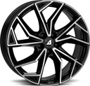 ALUTEC ADX.02 DIAM BLACK POL 7.5x18 5/112 ET45 CB57.1