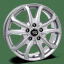 MSW 48 VAN SLV | 6,5X16 5-120 E60 C65,1 R14 6.5x16 5/120 ET60 CB65.1